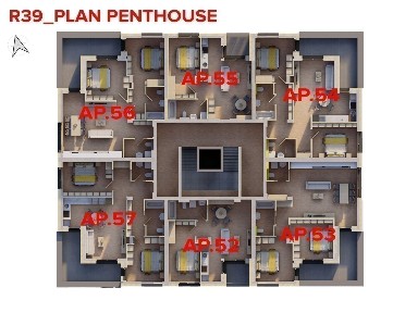 PENTHOUSE ARED cu 3 camere si terasa generoasa Comision 0 TVA INCLUS