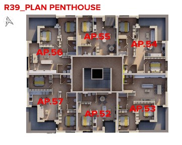 PENTHOUSE ARED cu 3 camere si terasa generoasa Comision 0