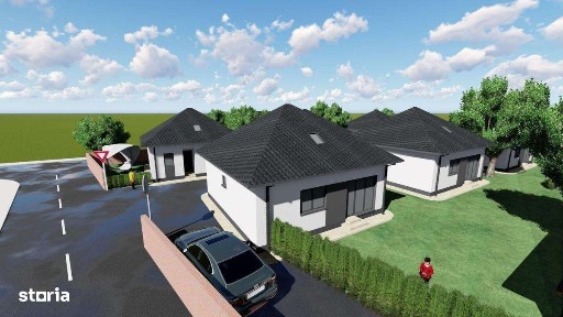 Stradal Leordeni-Zona Stadionului - Casa individuala-190 mp teren