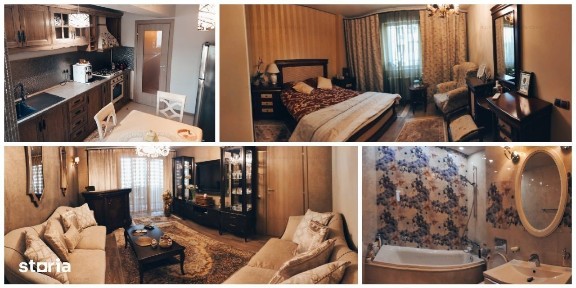 3 camere PITESTI, mobilat / utilat Premium, amplasament DEOSEBIT !