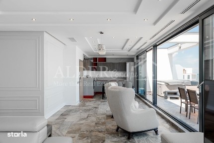 BEACH SIDE RESIDENCE, PENTHOUSE CU VEDERE CATRE LAC SI MARE!