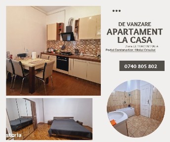 Apartament la casa ultracentral zona Podului Centenarilor