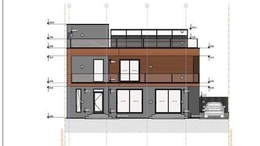 Casa tip-duplex semifinisata, 181,45 mp, terasa 89,30 mp, zona ANL
