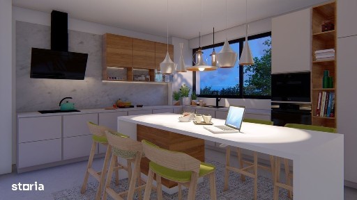 Casa individuala,proiect unic si modern,stradal,2 km de metrou.