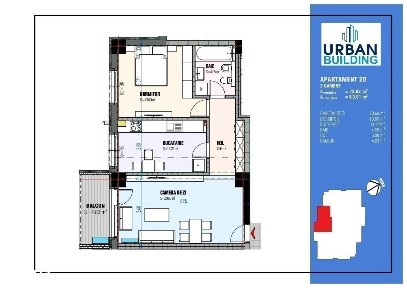 Apartament 3BB Urban Building
