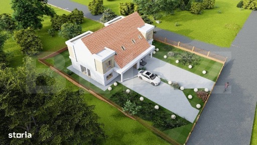 Duplex de vanzare, 120mp utili, 550mp teren pe unitate