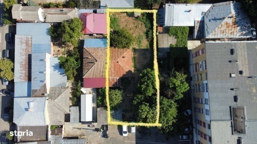 Teren+casa de vanzare in piata centrala Oltenita