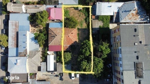 Teren+casa de vanzare in piata centrala Oltenita