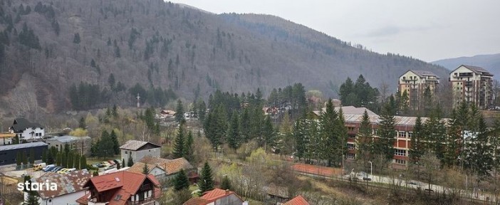 Schimb apartament 2camere Sinaia+terasa 14mp+loc parcare subteran