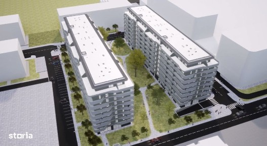 Apartament de 2 camere, 45 mp, semifinisat,terasa,parcare,Zona Eroilor