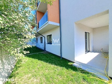 Apartament cu gradina si terasa, NOU 2 bai