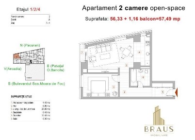 Apartamente PREMIUM Locuiește într-un bloc de elită - Braus Residence