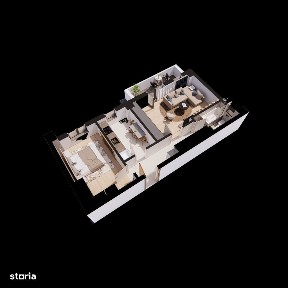 Apartament cu 2 camere, BLOC NOU-PACURARI-KAUFLAND! COMISION 0%!