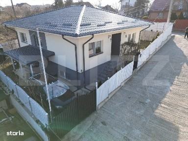 De vazare casa moderna cu un miniapartament suplimentar la demisol in