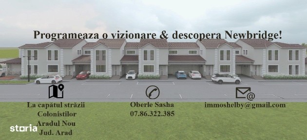 Casa Noua cu Exterior la Cheie - Aradul Nou | Cartierul Newbridge