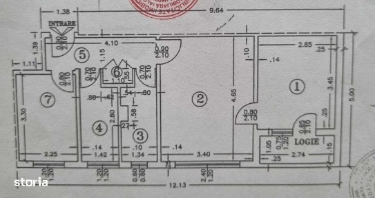 Vând apartament cu 3 camere in slobozia