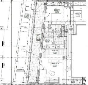 Apartament 3 camere, 94 mp utili, terasa 23 mp, zona Podului IRA