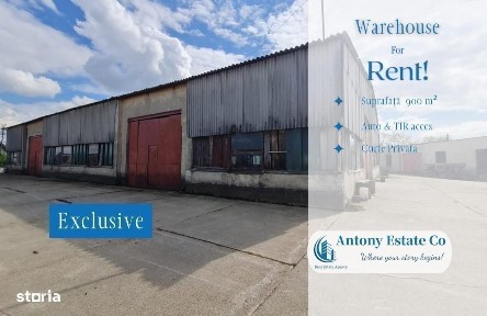 Antony Estate | Chirie hala-900 mp,Paleu-Oradea