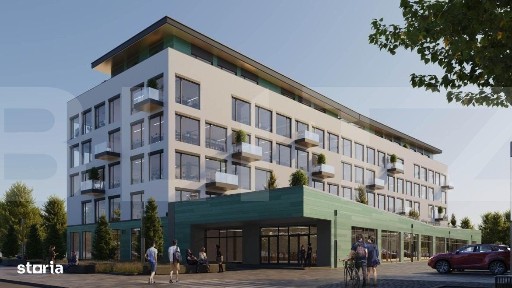 Spatiu de birouri open-space, 2 niveluri, cladire clasa A ++, zona Viv