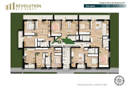 Studio / Birou | Revolution Hills - Str. Oltului | Comision 0%