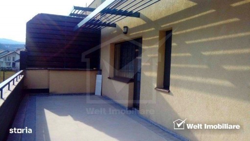 Apartament, 40 mp, terasa 40 mp, balcon, parcare subterana, Borhanci