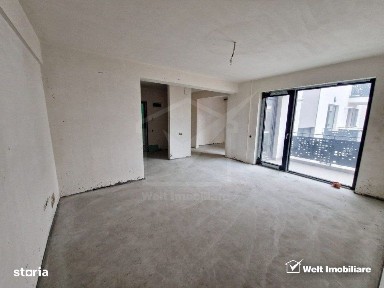 Apartament 3 camere, semifinisat, 93mp, terasa 20mp, parcare, cart So