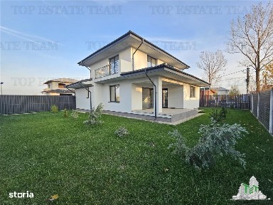 Vila lux 4 camere (dormitor parter) in Domnesti (Teghes)