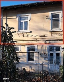 Apartament 2 camere,cu dependinte si teren
