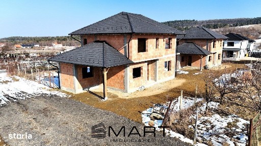 Casa individuala 125mp teren 450mp in Poplaca