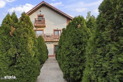 Branesti - Vila S +P + 1 +M cu teren 501 mp, 2 intrari, vedere lac