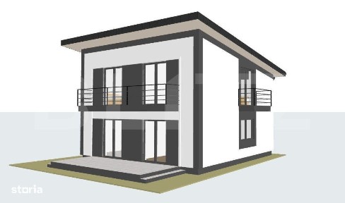 Casa 4 camere, 109 mp, 300 mp teren,Valea Lupului