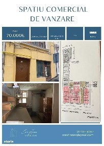 Spatiu Comercial de Vanzare, Arad Strada Cicio Pop
