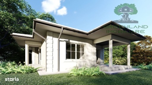 Casa parter 3 camere, 85mp, teren 450mp, Bucium - Visan