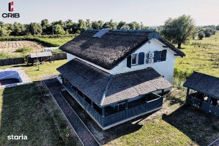 Vila Independenta Energetic cu Ponton Delta Dunarii Potential Pensiune