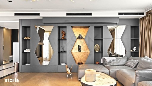 Penthouse 5 camere lux cu 3 parcari Pipera