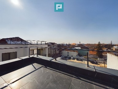 Penthouse nou cu 2 dormitoare și terasă de 29mp