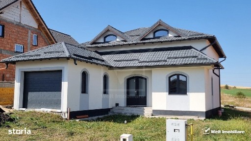 Casa cu arhitectura deosebita, 152 mp utili la cheie, Chinteni, Cluj