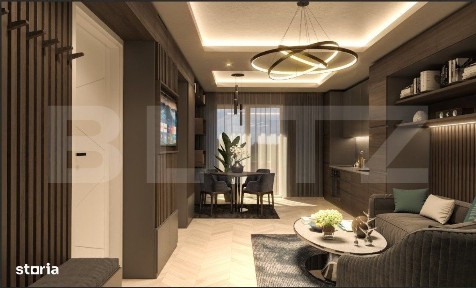 Apartament 2 camere, 43mp, gradina, in Apahida