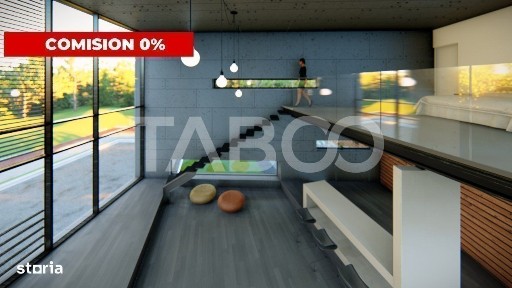 Casa individuala de vanzare cu terasa teren 320 mp zona Centrala Sibiu