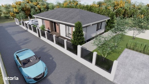 Nou! Casa parter 4 cam, 100mpu, 400mpt, toate utilitatile, placa!