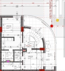 Penthouse semifinisat, 141 mp, zona BMW