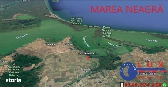 ID 6675 EXCLUSIVITATE - Teren cu casa in Sat Lunca- DELTA DUNĂRII