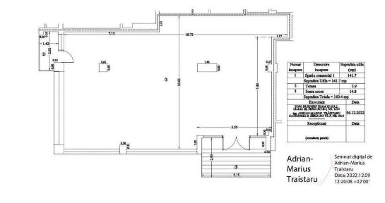 Spatiu comercial de vanzare