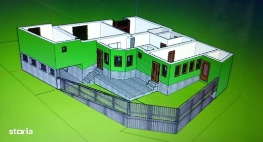 De vanzare casa individuala+spatiu comercial (40mp), zona centrala, Dej