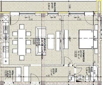 Apartament cu 2 camere, 51,81 mp, bloc nou, zona Libertatii
