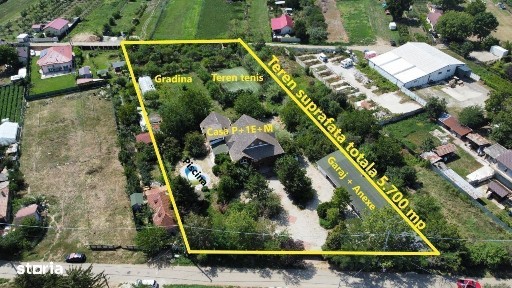 Casa P+1E+M + Teren 5.700 mp Caciulati - Ilfov