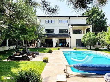 Vila Individuala cu arhitectura superba | 1128mp Teren | Piscina