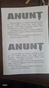 Vand apartament 2 camare in municiupu slatina strada libertati nr 4