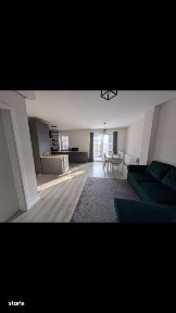 Apartament cu 3 camere, 2 bai,2balcoane,1 parcare,etaj intermediar