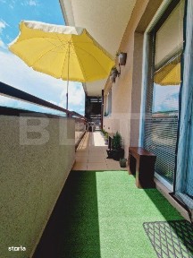Apartament 2 camere, 51mp, finisat modern, terasa 15mp, zona Porii